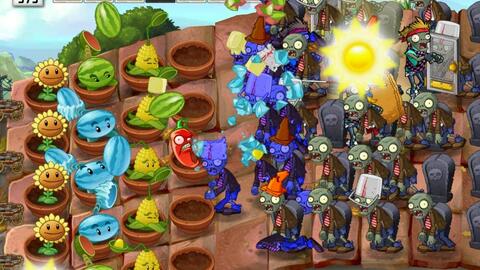 植物大战僵尸融合版屋顶版微信小游戏-植物大战僵尸融合版屋顶版本无广告下载v.5.68